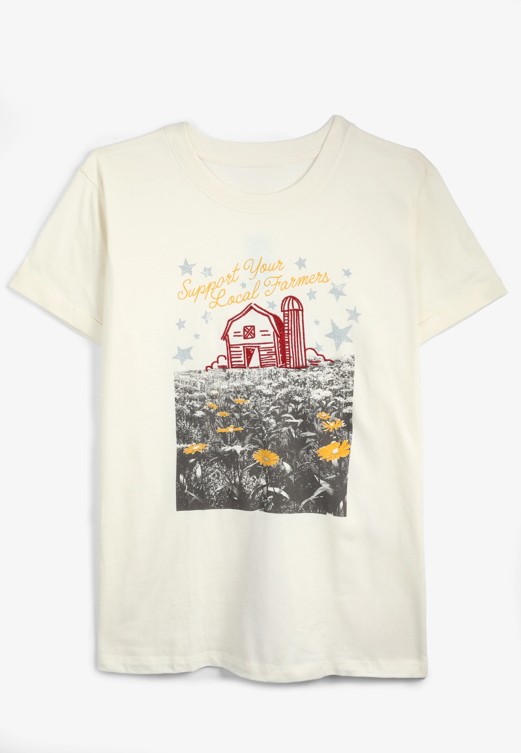 Support Your Local Farmers Oversized Fit Graphic Tee 14 Support Your Local Farmers Oversized Fit Graphic Tee