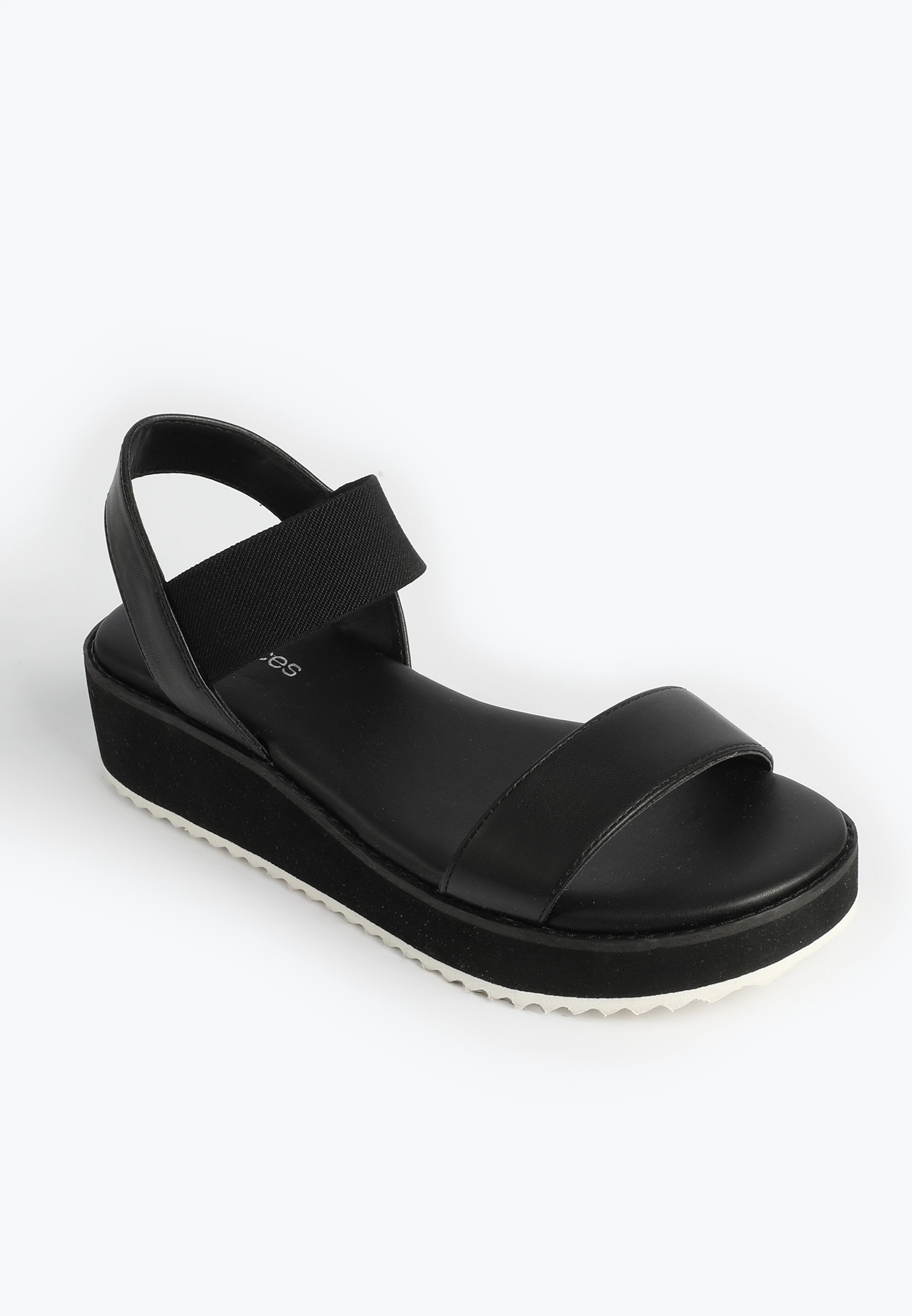 SuperCush Clara Elastic Strap Wedge 1 SuperCush Clara Elastic Strap Wedge