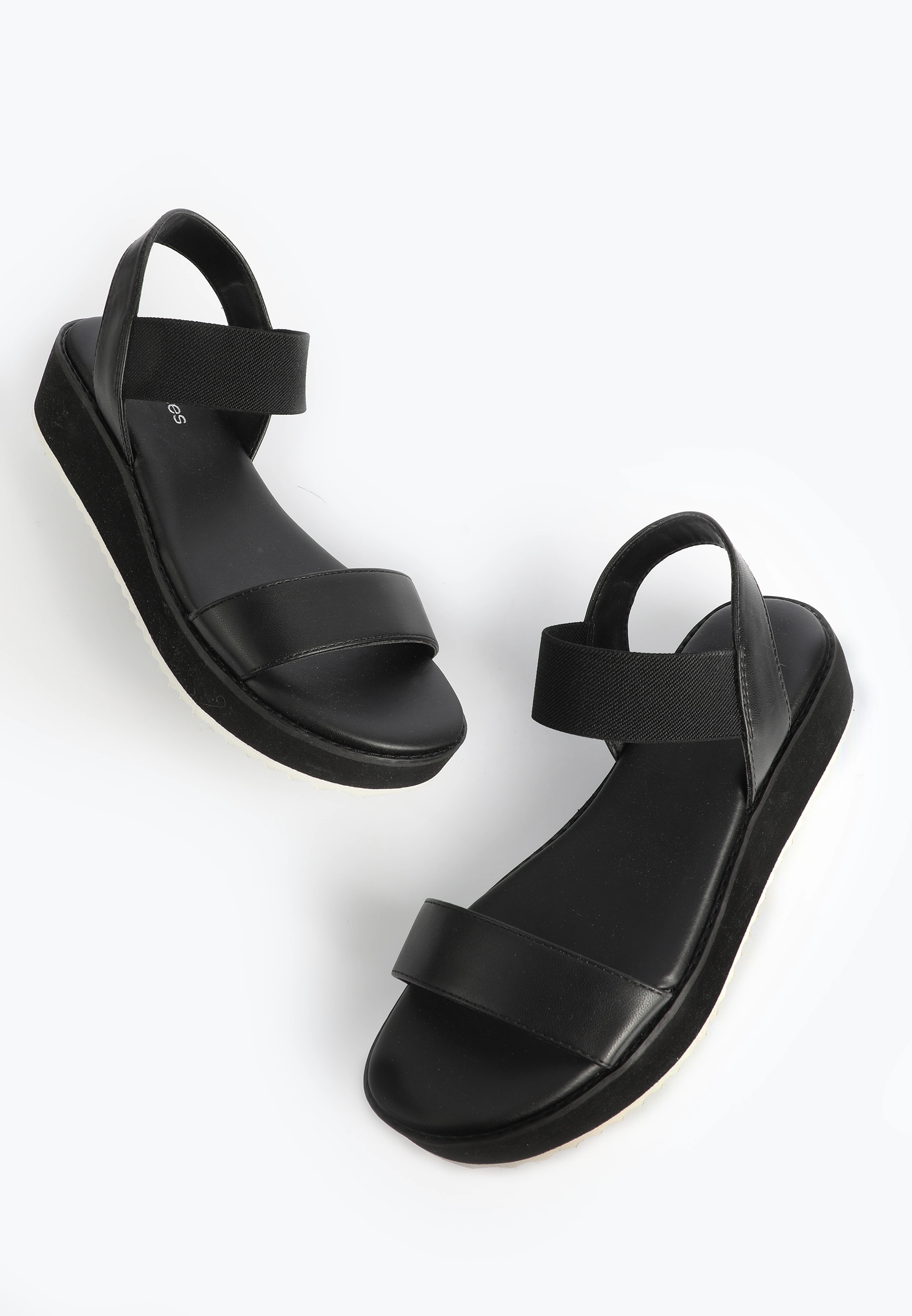 SuperCush Clara Elastic Strap Wedge 11 SuperCush Clara Elastic Strap Wedge