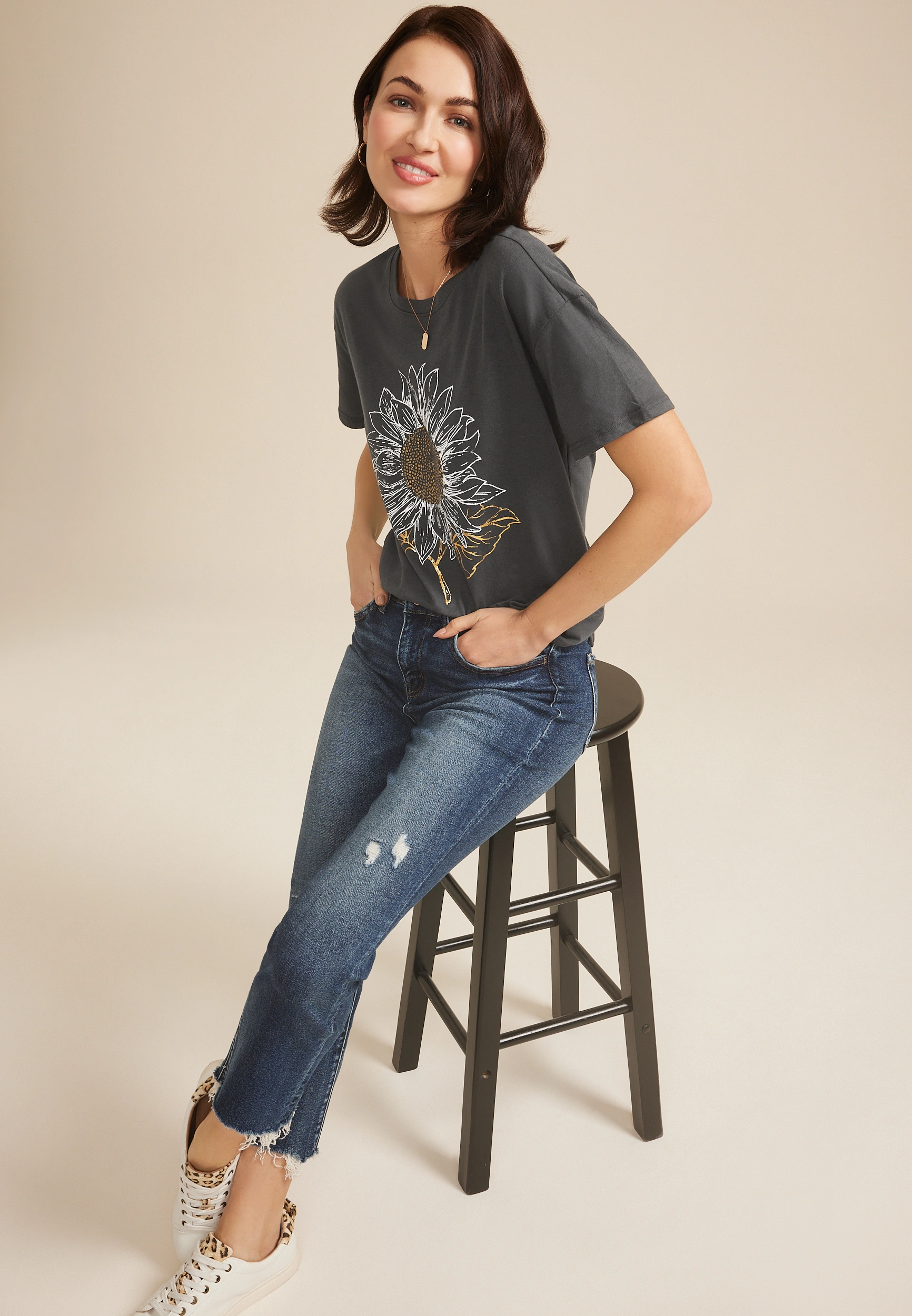 Sunflower Relaxed Fit Graphic Tee 13 Sunflower Relaxed Fit Graphic Tee