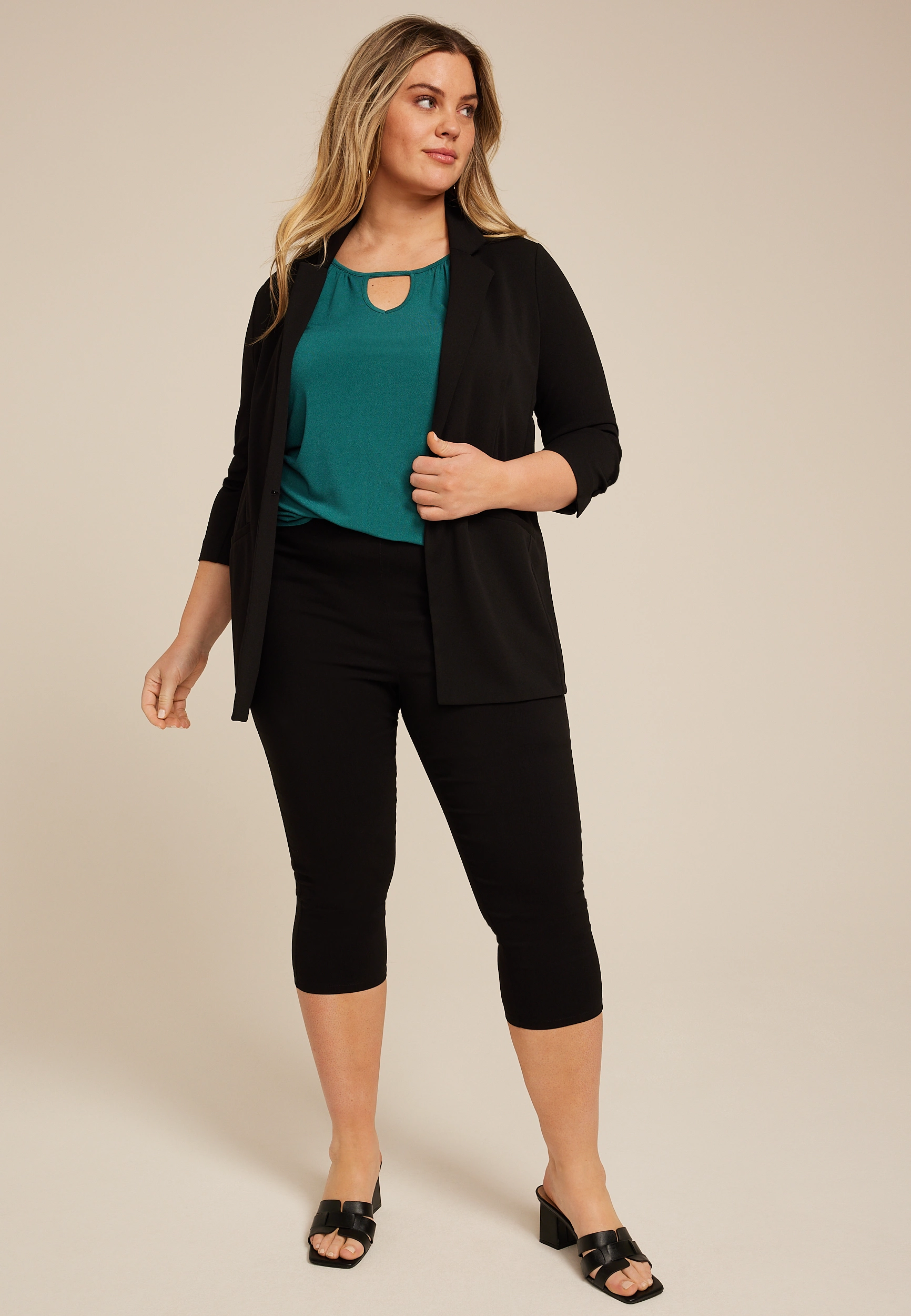 Plus Size Isla Keyhole Tank Top 12 Plus Size Isla Keyhole Tank Top