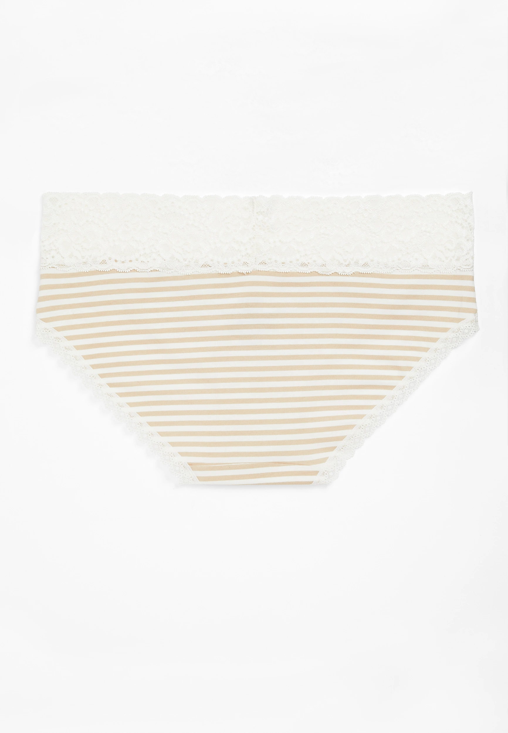 Simply Comfy Neutral Stripe Cotton Hipster Panty 8 Simply Comfy Neutral Stripe Cotton Hipster Panty