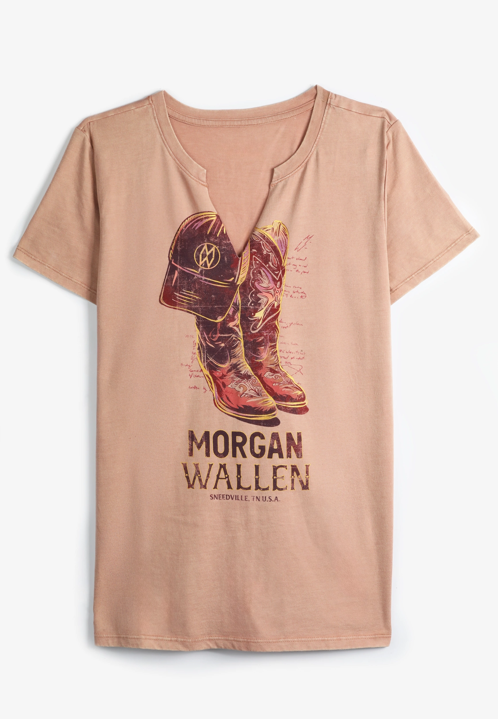Morgan Wallen Classic Fit Graphic Tee 1 Morgan Wallen Classic Fit Graphic Tee