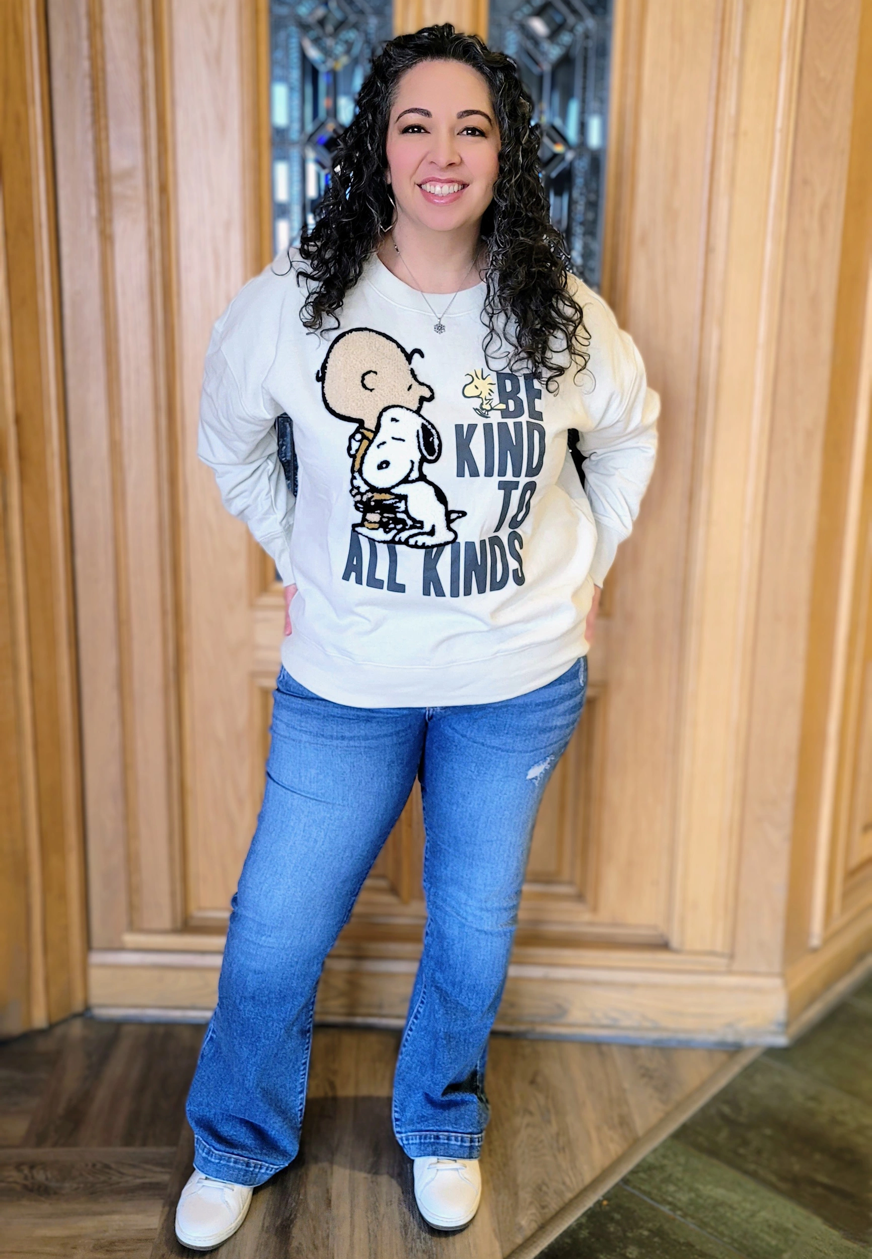 Be Kind To All Kinds Relaxed Fit Sweatshirt 16 Be Kind To All Kinds Relaxed Fit Sweatshirt